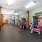 Fitness room with workout equipment