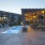 Swimming pool at night